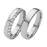 Rauschmayer Trauringe mit 72 Brillanten 1.78 ct. - 05714